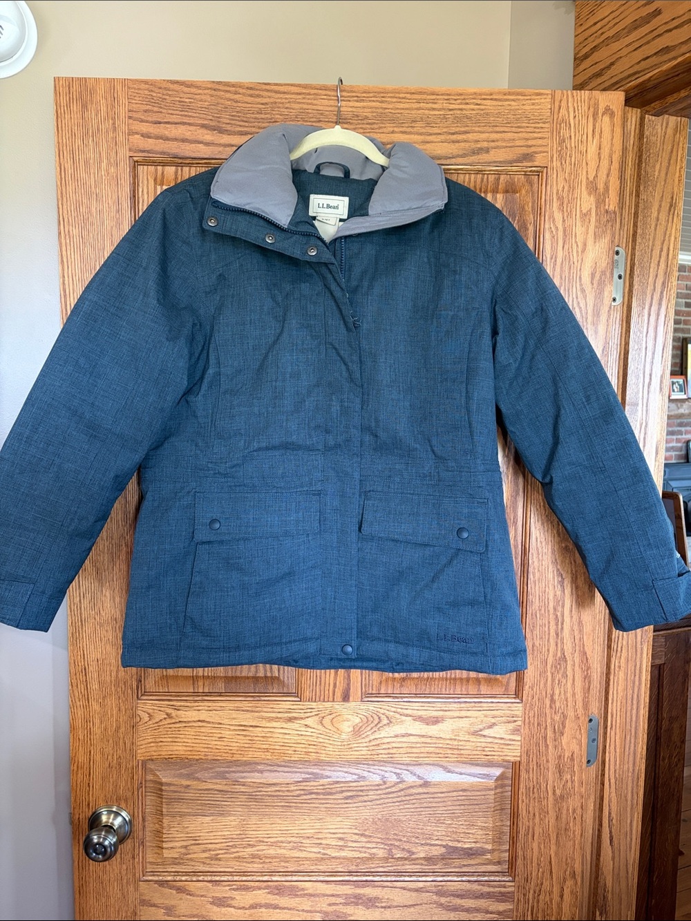 L.L. Bean Womens M Petite Baxter State Parka Warmest Rated Winter Coat